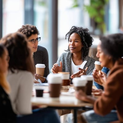 40ish diverse group of individuals